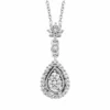 Simply Vera Vera Wang Sterling Silver 1/7-ct. T.W. Diamond Pendant -Simply Vera Vera Wang Shop 1426624