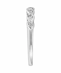 Simply Vera Vera Wang 14k Gold 1/7 ct. T.W. Diamond Twist Wedding Ring -Simply Vera Vera Wang Shop 1557717 ALT2