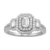 Simply Vera Vera Wang Diamond Halo Engagement Ring in 14k White Gold (1 ct. T.W.) -Simply Vera Vera Wang Shop 1640289