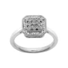 Simply Vera Vera Wang Diamond Accent Sterling Silver Octagonal Halo Ring -Simply Vera Vera Wang Shop 2272634
