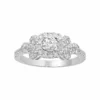 Simply Vera Vera Wang 14k White Gold 3/4 Carat T.W. Diamond Bow Ring -Simply Vera Vera Wang Shop 2527198