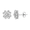 Simply Vera Vera Wang 1/4 Carat T.W. Diamond Sterling Silver Flower Stud Earrings -Simply Vera Vera Wang Shop 2547437