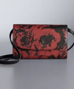 Simply Vera Vera Wang Signature Envelope Crossbody Bag -Simply Vera Vera Wang Shop 2602764 Red Floral Print