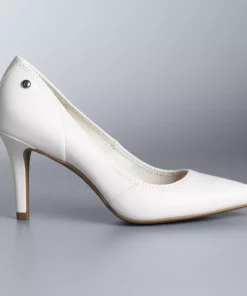 Simply Vera Vera Wang Stevie Women's High Heels -Simply Vera Vera Wang Shop 2665744 White