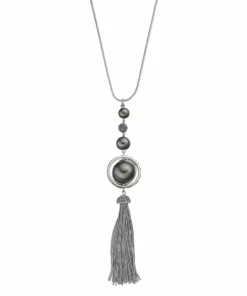 Simply Vera Vera Wang Globular Tassel Pendant Necklace