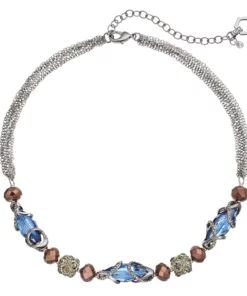 Simply Vera Vera Wang Beaded Fireball Multi Strand Necklace