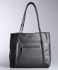 Simply Vera Vera Wang Rockbridge Tote Bag -Simply Vera Vera Wang Shop 2853962 Black