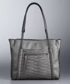 Simply Vera Vera Wang Rockbridge Tote Bag -Simply Vera Vera Wang Shop 2853962 Pewter