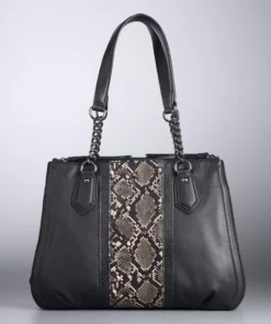 Simply Vera Vera Wang Bedford Satchel Bag -Simply Vera Vera Wang Shop 2983612 Pieced Snake