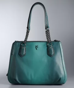 Simply Vera Vera Wang Bedford Satchel Bag -Simply Vera Vera Wang Shop 2983612 Teal Ombre
