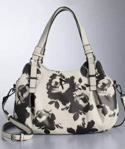 Simply Vera Vera Wang Buena Satchel Bag 51 Simply Vera Vera Wang Buena Satchel Bag -Simply Vera Vera Wang Shop 3061055 Ikat Floral Print