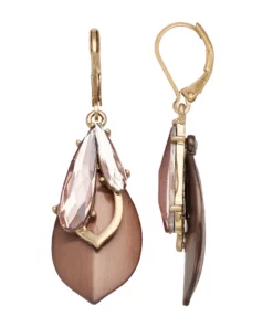 Simply Vera Vera Wang Tiered Nickel Free Teardrop Earrings