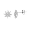 Simply Vera Vera Wang Sterling Silver 1/3 Carat T.W. Diamond Snowflake Stud Earrings -Simply Vera Vera Wang Shop 3281020
