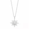 Simply Vera Vera Wang Sterling Silver Freshwater Cultured Pearl & 1/10 Carat T.W. Diamond Starburst Pendant