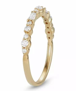 Simply Vera Vera Wang 14k Gold 1/3 Carat T.W. Diamond Anniversary Ring -Simply Vera Vera Wang Shop 3343165 ALT3