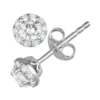 Simply Vera Vera Wang 14k White Gold 1/2 Carat T.W. Diamond Stud Earrings -Simply Vera Vera Wang Shop 3516503