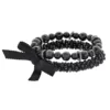 Simply Vera Vera Wang Black Bead Stretch Bracelet Set -Simply Vera Vera Wang Shop 3530165