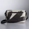 Simply Vera Vera Wang Sintra Crossbody Bag -Simply Vera Vera Wang Shop 3643429 Black Gray Brush Print