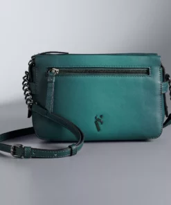 Simply Vera Vera Wang Sintra Crossbody Bag -Simply Vera Vera Wang Shop 3643429 Teal Ombre