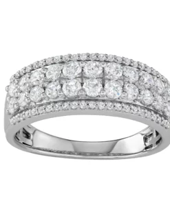 Simply Vera Vera Wang 14k White Gold 1 Carat T.W. Diamond Engagement Ring