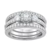 Simply Vera Vera Wang 14k White Gold 1 Carat T.W. Diamond Engagement Ring Set -Simply Vera Vera Wang Shop 3744576