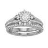 Simply Vera Vera Wang 14k White Gold 5/8 Carat T.W. Diamond Engagement Ring