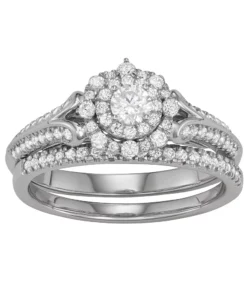 Simply Vera Vera Wang 14k White Gold 5/8 Carat T.W. Diamond Engagement Ring