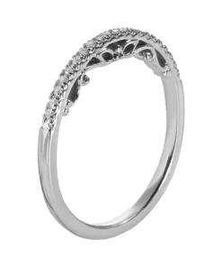 Simply Vera Vera Wang 14k Gold 1/8 Carat T.W. Diamond Wedding Ring -Simply Vera Vera Wang Shop 3812469 ALT