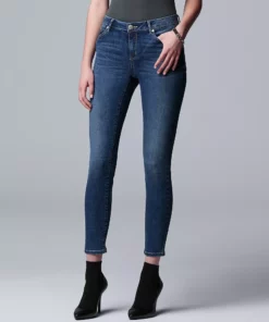 Simply Vera Vera Wang Shop 23 Petite Simply Vera Vera Wang Power Stretch Core Skinny Jeans