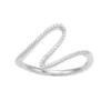 Simply Vera Vera Wang Sterling Silver 1/10 Carat T.W. Diamond Swirl Ring -Simply Vera Vera Wang Shop 3879995
