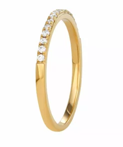 Simply Vera Vera Wang 14k Gold 1/8 Carat T.W. Diamond Wedding Band HI-I2 -Simply Vera Vera Wang Shop 3960641 ALT