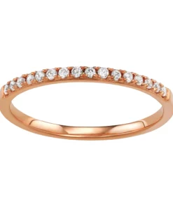 Simply Vera Vera Wang 14k Gold 1/8 Carat T.W. Diamond Wedding Band HI-I2