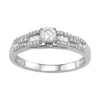 Simply Vera Vera Wang 14k White Gold 1/2 Carat T.W. Diamond Engagement Ring