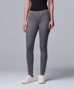 Simply Vera Vera Wang Shop 58 Simply Vera Vera Wang Mid Rise All-Day Denim Legging