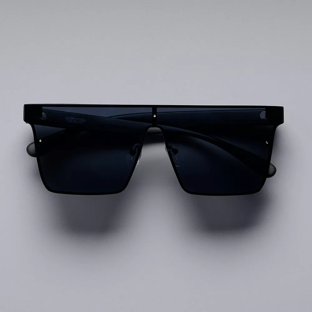 Women's Simply Vera Vera Wang Nells Sheild Sunglasses 4 Women's Simply Vera Vera Wang Nells Sheild Sunglasses - Image 2