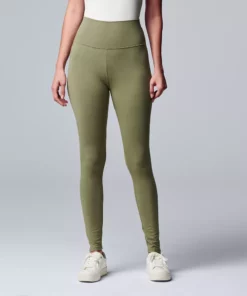 Simply Vera Vera Wang Live-In High Rise Legging 18 Simply Vera Vera Wang Live-In High Rise Legging -Simply Vera Vera Wang Shop 3979506 Green