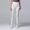 Simply Vera Vera Wang Live-In High Rise Legging 2 Simply Vera Vera Wang Live-In High Rise Legging -Simply Vera Vera Wang Shop 3979506 White