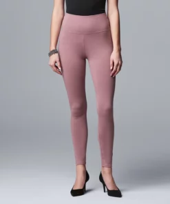 Simply Vera Vera Wang Live-In High Rise Legging 16 Simply Vera Vera Wang Live-In High Rise Legging -Simply Vera Vera Wang Shop 3979506 Wistful Mauve