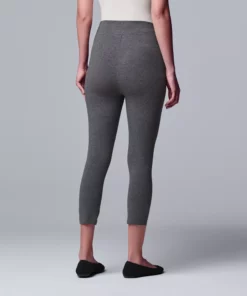 Simply Vera Vera Wang Live-In Mid Rise Capri Legging -Simply Vera Vera Wang Shop 3979626 ALT