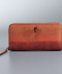 Simply Vera Vera Wang Signature Wallet -Simply Vera Vera Wang Shop 4009232 Rust Gradient Print