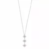 Simply Vera Vera Wang Sterling Silver 1/4 Carat T.W. Diamond 3-Star Pendant Necklace -Simply Vera Vera Wang Shop 4291526