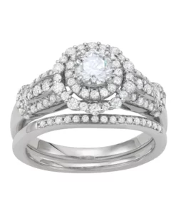 Simply Vera Vera Wang 14k White Gold 1 1/6 Carat T.W. Diamond Engagement Ring