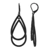 Simply Vera Vera Wang Layered Teardrop Earrings -Simply Vera Vera Wang Shop 4806445 Jet Tone