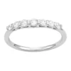 Simply Vera Vera Wang 14k White Gold 1/3 Carat T.W. Diamond Wedding Band -Simply Vera Vera Wang Shop 4808838