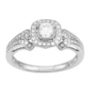 Simply Vera Vera Wang 14k White Gold 1/2 Carat T.W. Diamond Engagement Ring -Simply Vera Vera Wang Shop 4808849