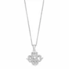 Simply Vera Vera Wang Sterling Silver 1/3 Carat T.W. Diamond Geometric Pendant Necklace -Simply Vera Vera Wang Shop 4813835