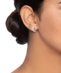 Simply Vera Vera Wang Moon & Star Mismatched Stud Earrings -Simply Vera Vera Wang Shop 4891294 ALT99