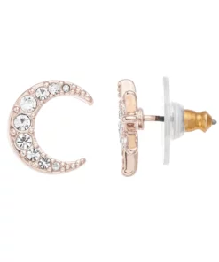 Simply Vera Vera Wang Moon & Star Mismatched Stud Earrings -Simply Vera Vera Wang Shop 4891294 Clear