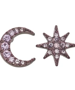 Simply Vera Vera Wang Moon & Star Mismatched Stud Earrings