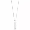 Simply Vera Vera Wang Sterling Silver Diamond Accent Bar Tag Pendant -Simply Vera Vera Wang Shop 4978084